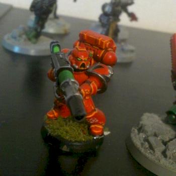 Blood Angel Devastator by geekinthegreen