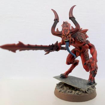 Bloodletter of Khorne by pig of sparta