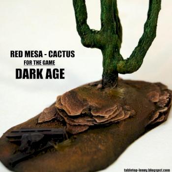 RED MESA CACTUS by Tabletop-Lenny