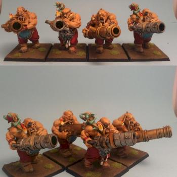 Ogre Kingdoms Leadbelchers by OgreKingClough