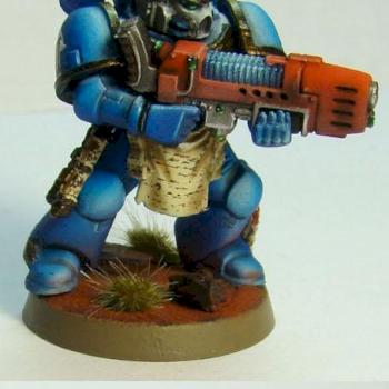 ultramarines veteran by Kerinor