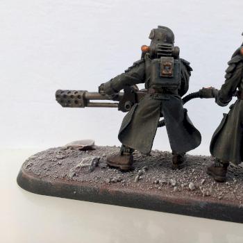 Death Korps of Krieg Grenadier Heavy Flamer Team by pig of sparta