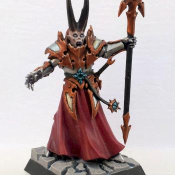 Chaos Undivided Sorcerer Lord by pig of sparta
