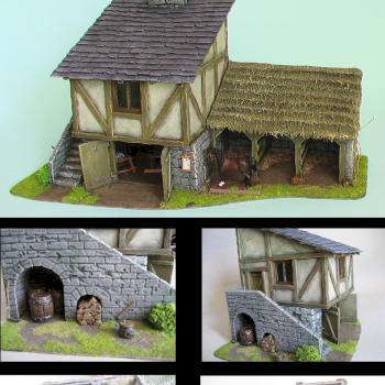 Blacksmith's workshop and house by MasterMax