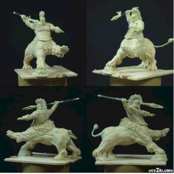Simbor, Lion Centaur by buba