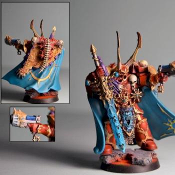 Dark Vengeance Chaos Lord Kranon The Relentless by Puldominiatures