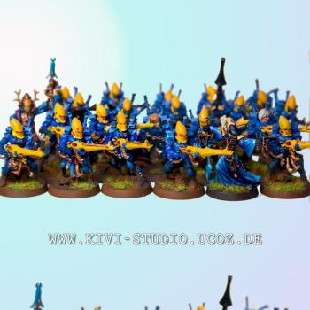 Eldar Guardian Squad by Kivi