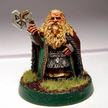 LOTR Dwarf King by Singaliel