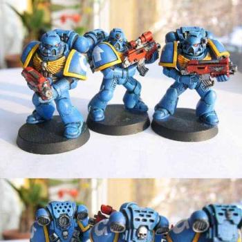 Space Marines Ultramarines by poniat