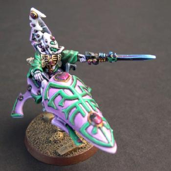 Jetbike mounted Farseer by Cryptorchid