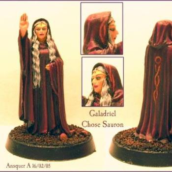 Galadriel chose Sauron LOTR by ansquer