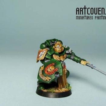 Dark Angels Company Champion by artcoven
