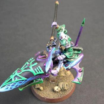 jetbike warlock #1 by Cryptorchid