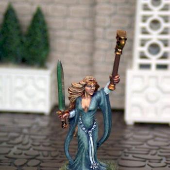 Bretonnian Damsel by esgalwen