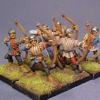 War of the Roses Archers by Rene le Bon