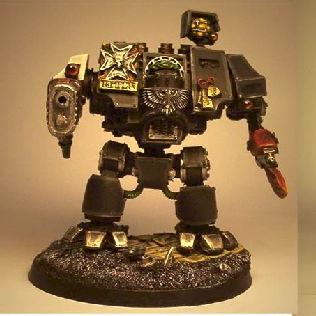 Black templars dreadnought by black crusade