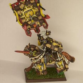 Bretonnian Army Standard Bearer by longbow