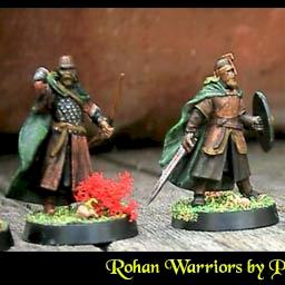 Rohan Warriors LOTR by paintmeagain