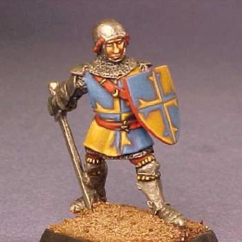 Hundred Years War Knight by Rene le Bon