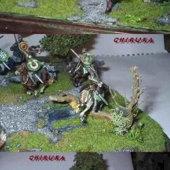 Diorama Jinetes de Rohan by Chiruka