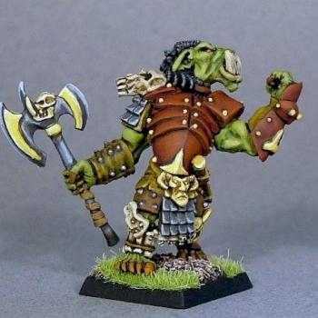 Ork Warlord by caverngames