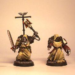 BT chaplain + vet. marines by black crusade