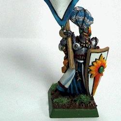 High Elf Battle Standard Bearer by Scott ExV