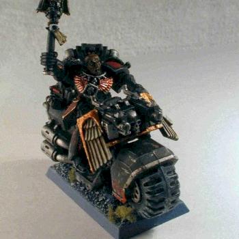 Praetorian Guard Chaplain on bike! by paulgates ob