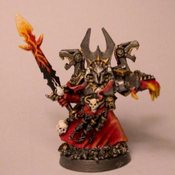Iron Warrior Sorcerer by Baelzharon