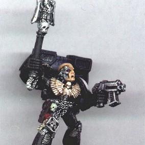 Black Templar Chaplain by Arkheon Sanath