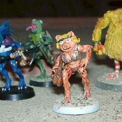 Shapers of Hun'Sun (or Chaos Muppet Kroot) by neathleanan