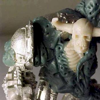 Close up of Nurgle termie by taufortae