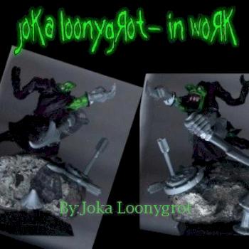 Night Goblin Warboss Conversion by NuckinFutz