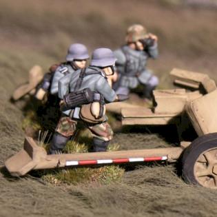 PAK 40 GERMAN CRUSADER miniatures 28mm by Heresy