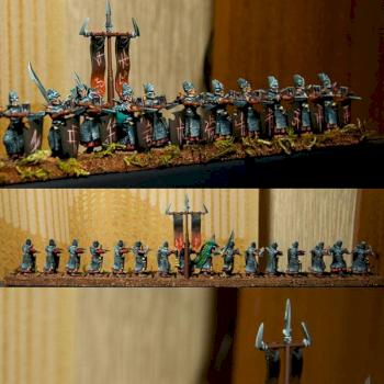 Dark elf crossbowmen by 8stalker8