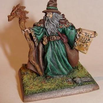 Green Wizard by Draggonhammer
