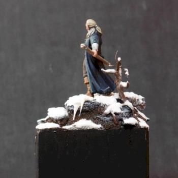 Blind Elf Mage by BlueBart