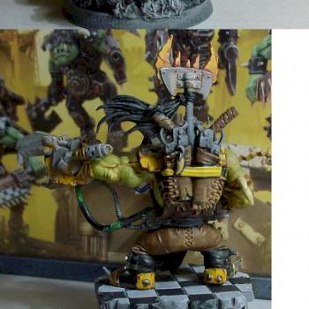 Bad Moon Warboss(I tryed with NMM) by Balage L.