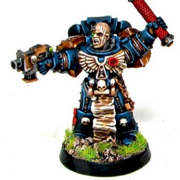 Ultramarine Chaplain by yeoldemodelshoppe