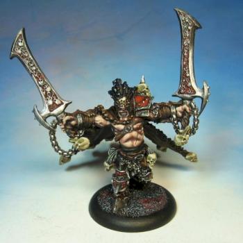Fenris à pieds - Solo Khador - Warmachine/Hordes by bubupowa