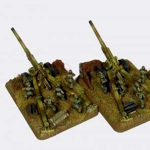 15 mm WW2 German 15cm SFH18 artillery Battery by Firefly