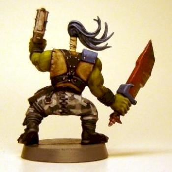 death skull ork boy by Pulsifer