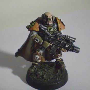 Space Marine Scout Sergeant Telion by ramza