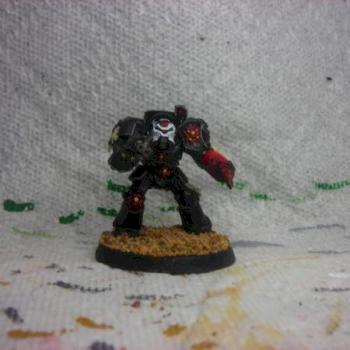 Black Templar Terminator by Max Vebaneta
