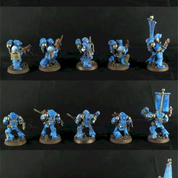 Third part of ultramarines tactical squad by Idler studio