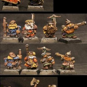 Mordheim: Dwarf Treasure Hunters by Leszczu