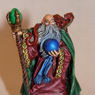 Red Wizard by Draggonhammer