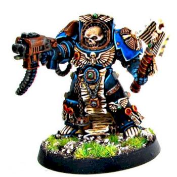 Ultramarine Terminator Chaplain by yeoldemodelshoppe