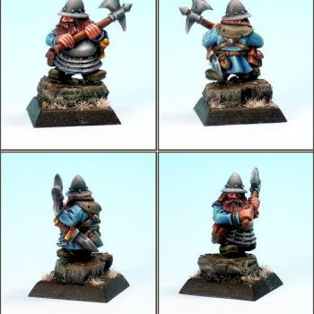 Dwarven Warrior by TKNY