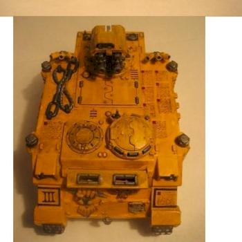 Imperial Fists Razorback / Rhino by aroc71